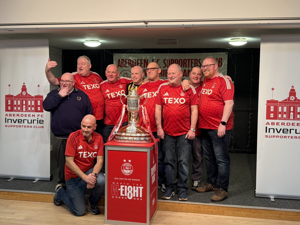 Aberdeen FC Inverurie Supporters Club tweet media