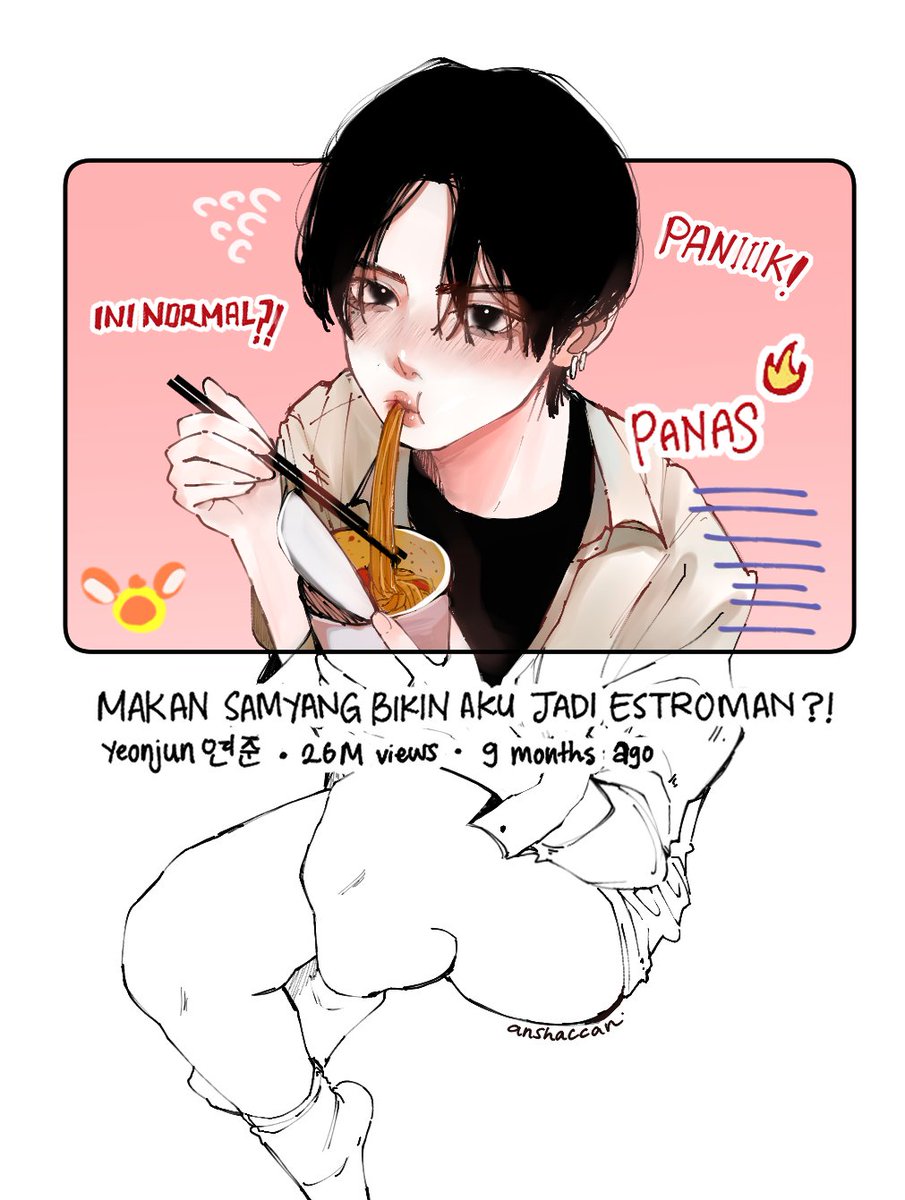 _anshaccan's tweet image. Estrojun hadir! 🔥 #YEONJUN #TXTfanart