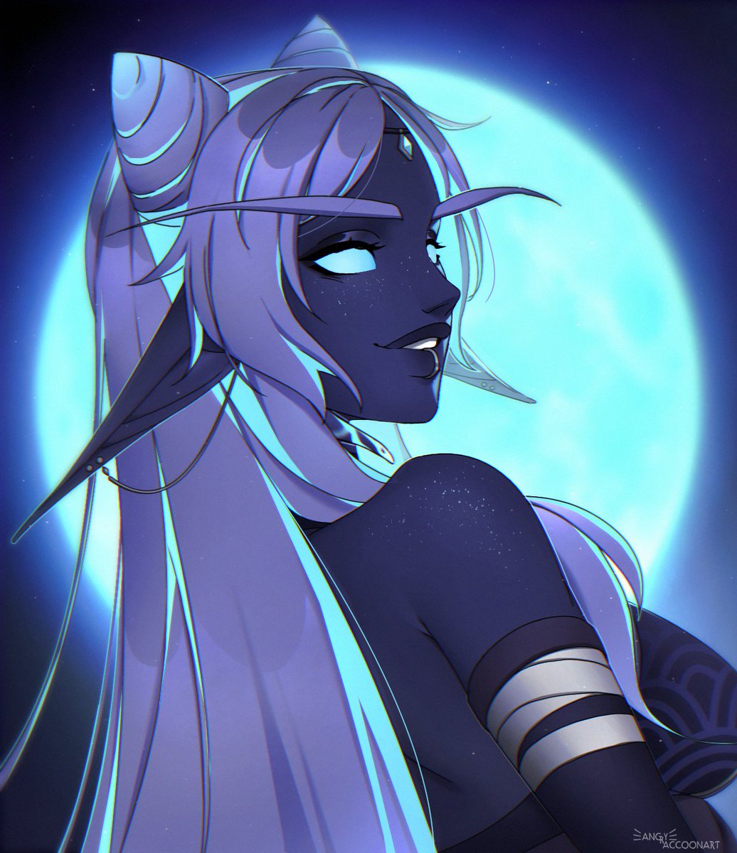 angryraccoonart's tweet image. My void elf💜
#WorldOfWarcraft