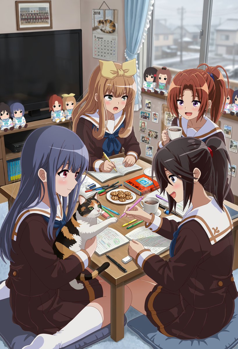 hangaku's tweet image. 勉強会🖋️