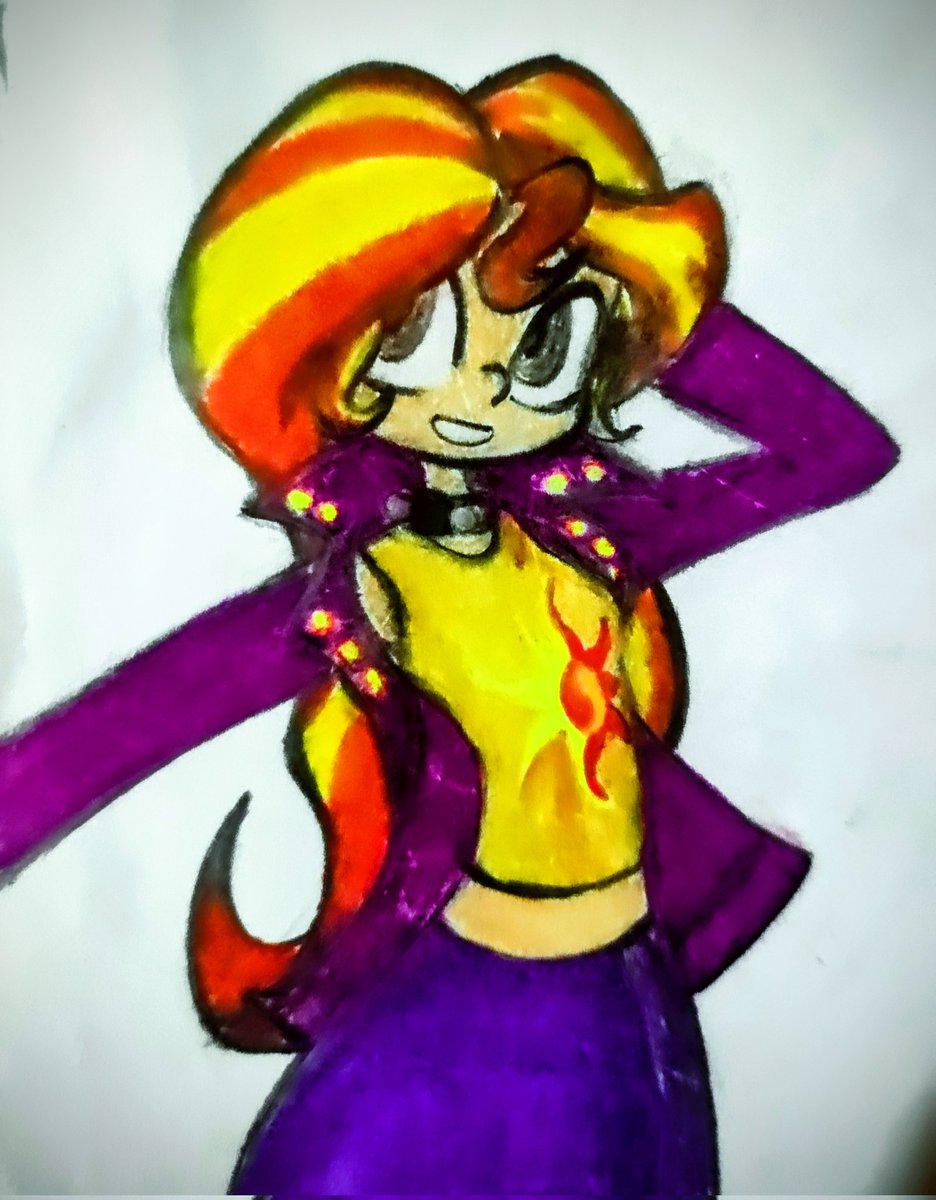 SUNSET SHIMMER

#mlp #MLPEG #mlpfanart #fanart #EquestriaGirls #SunsetShimmer #art #イラスト
