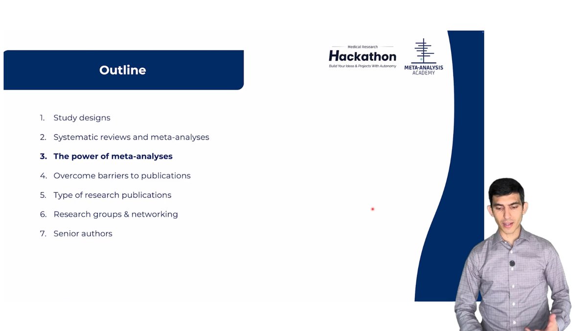 CircleOfWilllis's tweet photo. The entire pre-hackathon module, and especially this video was so eye-opening. Considering how little they teach you about the importance and power of research in international medical schools and the potential it brings to your CV, watching this was refreshing. #MAAHackathon https://t.co/wQfCVdDeHw