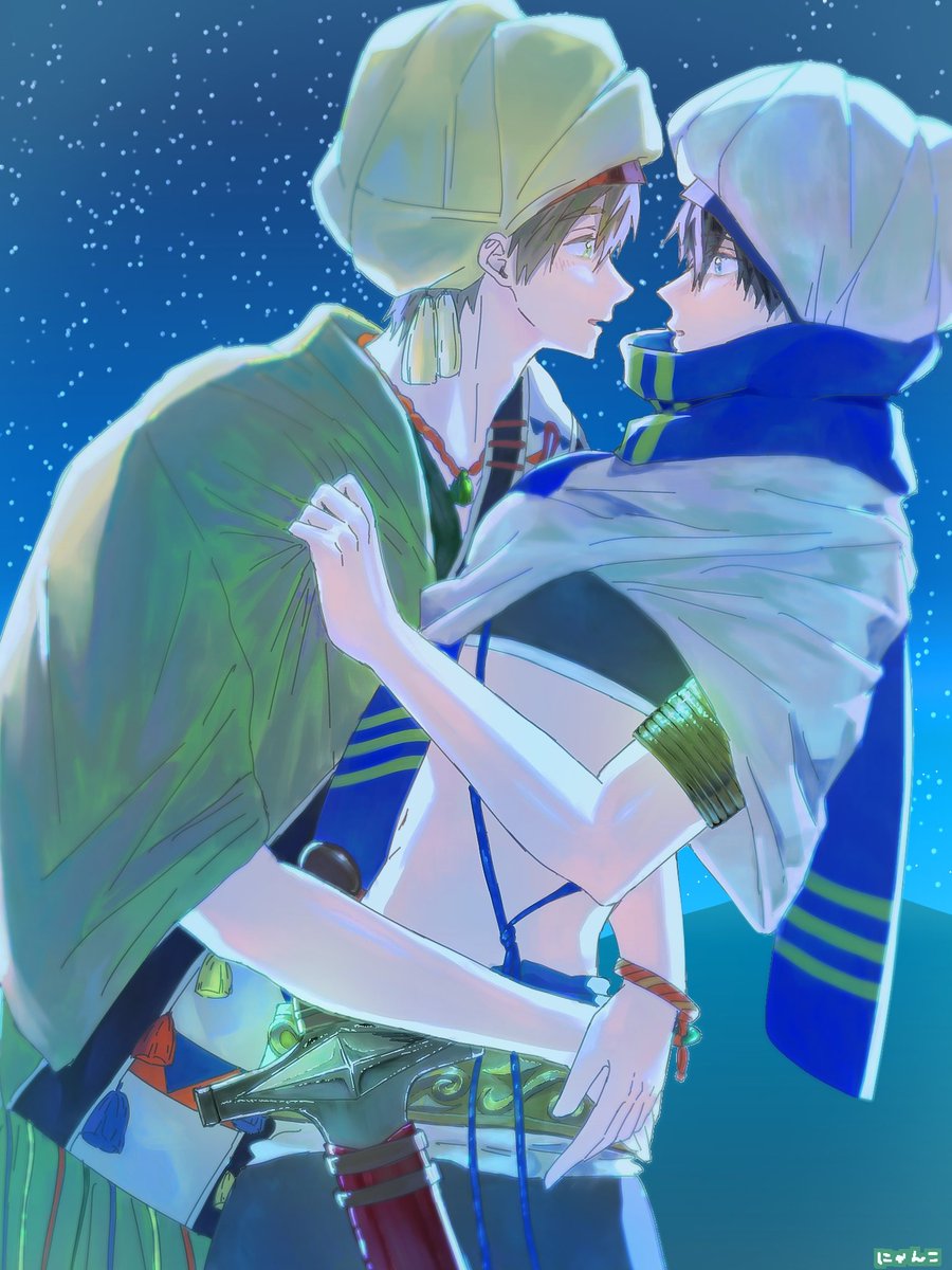 No5046034772076's tweet image. アラビアンナイト~まこはる💚💙🧞‍♂️︎🌟