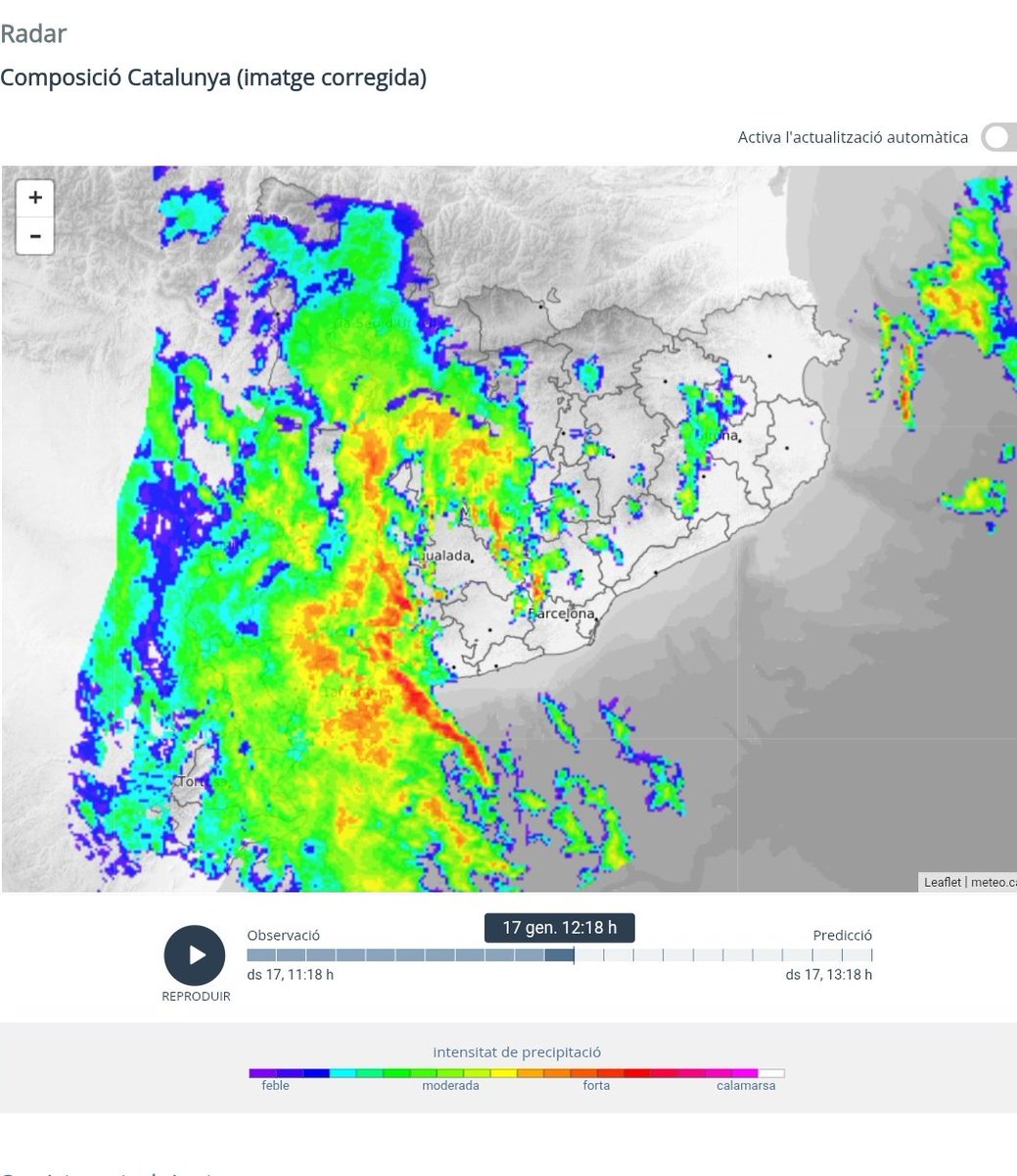 Vakapiupiuu's tweet image. Com li casca! Tempestes a 17 #gener2026 cota de neu &amp;gt;1.600 m tot i que de matinada ha nevat al Pont de Suert.  Potser aiguaneu dalt de tot del #Montseny on aquest any no hi ha manera allà!