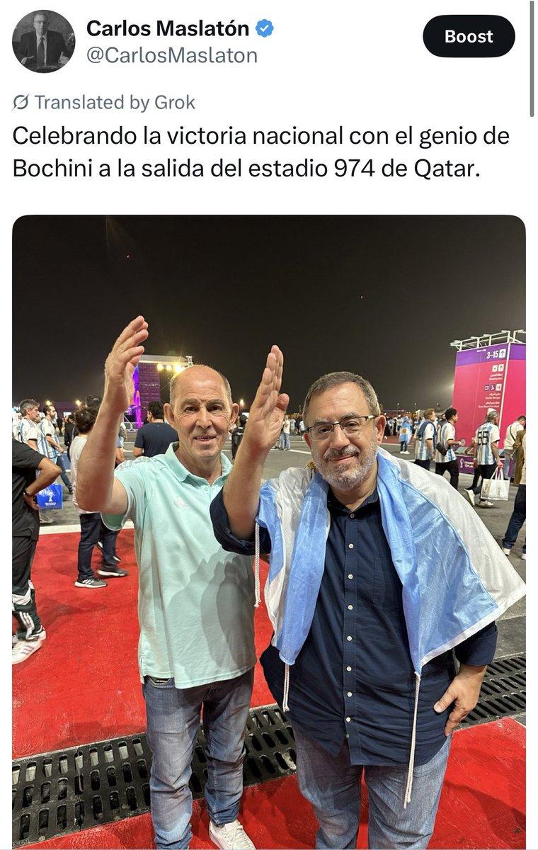 Carlos Maslatón tweet media