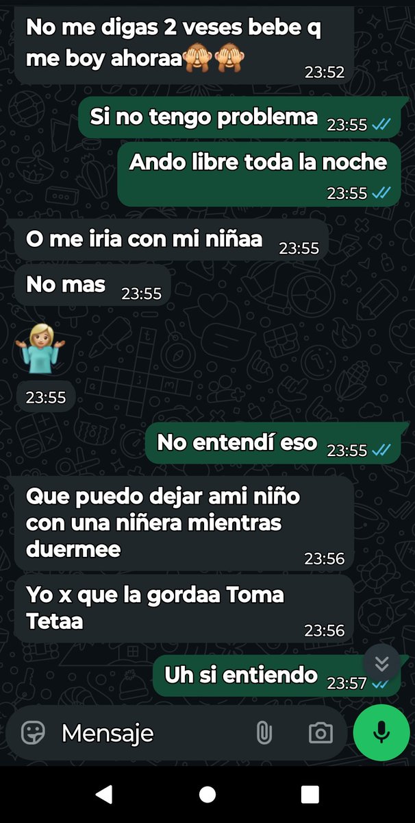 trenesargento's tweet image. Anoche me pasó esto. Las mujeres tienen CERO INSTINTO DE SUPERVIVENCIA. Decí que soy buena gente y le expliqué que está mal hacer eso
