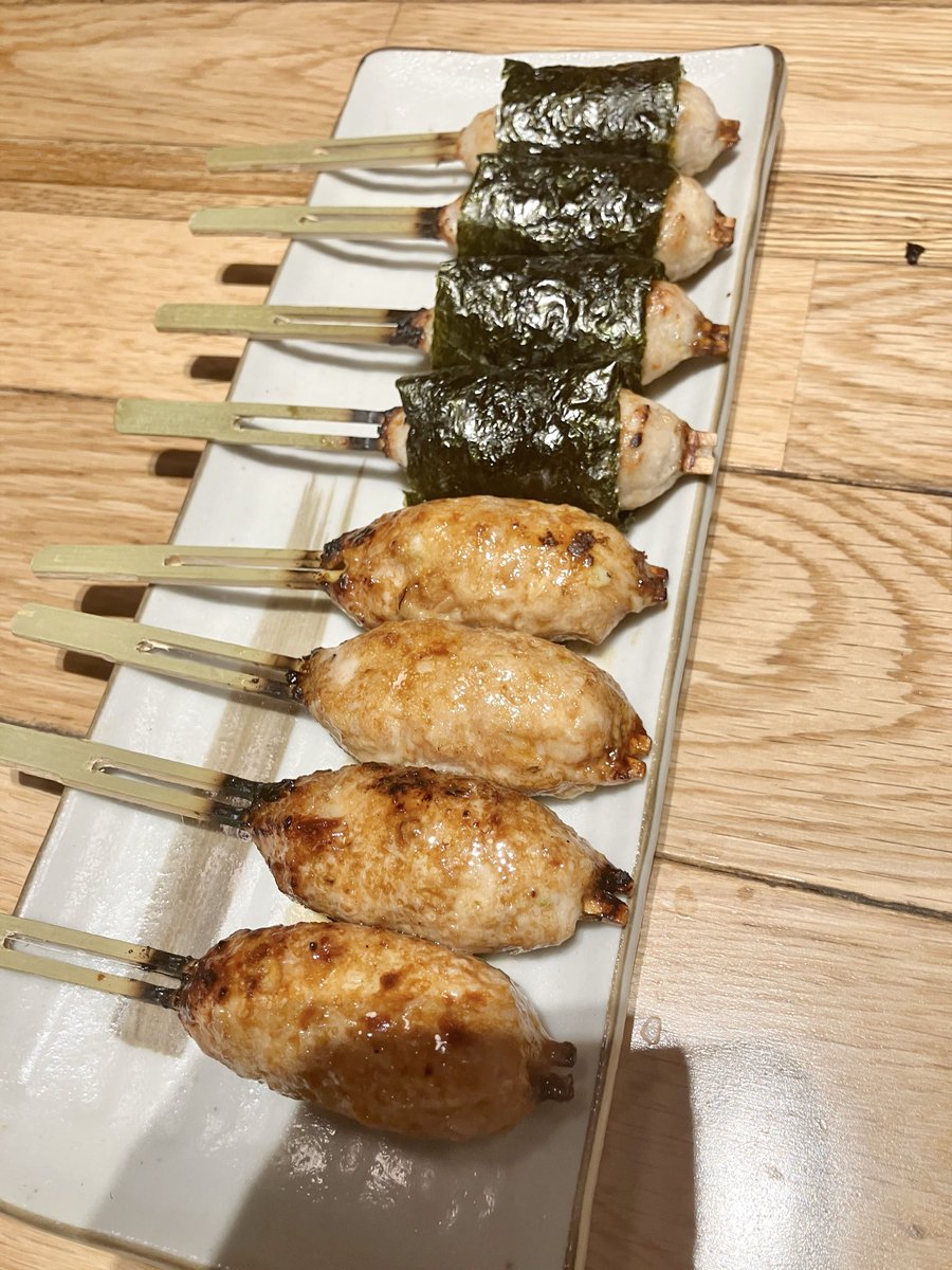 🦑と時計見に行った後に入ったつくねの店が大優勝すぎて定期的にリピートしてる⌚️🍗🍗🍺
今日も本当に美味すぎておかわりしまくってる