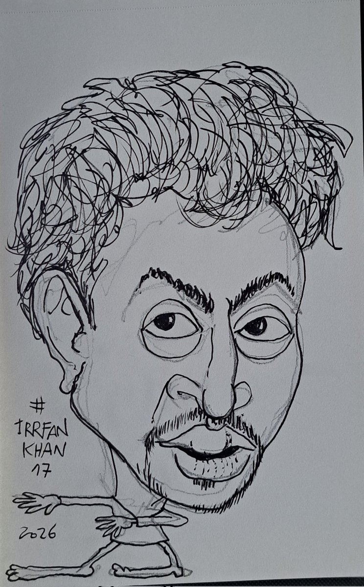 17 #IrrfanKhan #caricatureresolution2026