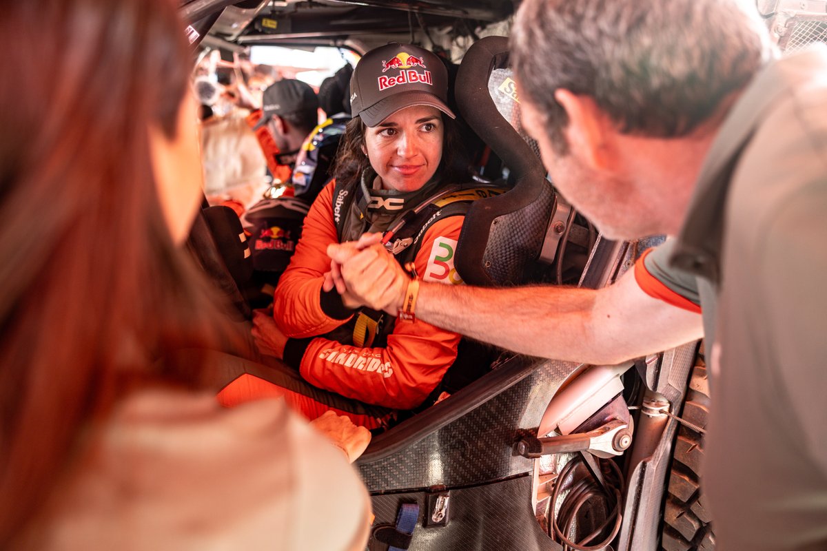 👏🏼 Cristina Gutiérrez completa con éxito su segundo Dakar en la categoría de coches 🚀

🗣️ "Lo primero, agradecer la oportunidad a Dacia de poder pilotar este coche. Enhorabuena a todo el equipo, todos se merecían este resultado. Ha sido un año duro después de lo del Mundial,