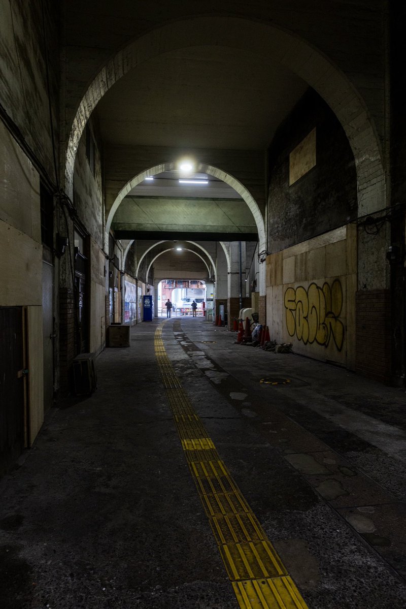 横浜とは思えない国道駅
ノスタルジックを感じる