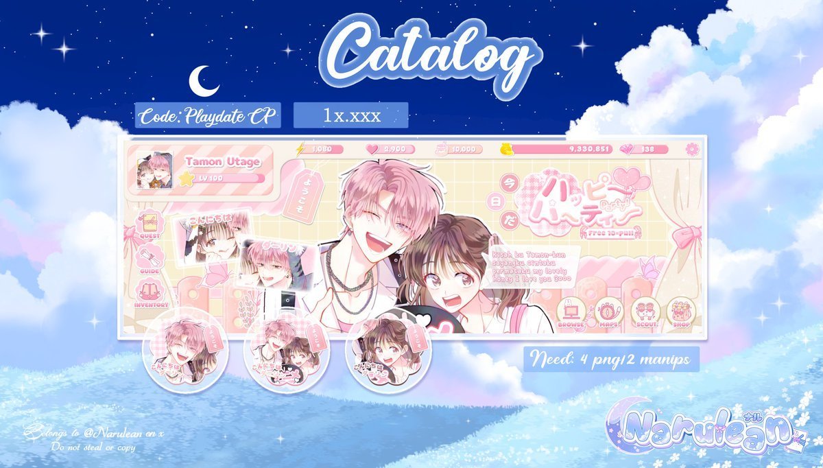 Narulean's tweet image. Help repost? Thanks☁

Selamat malming, Naru mau memperkenalkan 3 anak baru nih😳💙 Kalau ada yang ga aman bisa sung DM aja yahh&amp;gt;&amp;lt;
Sama bantu vote harga nya yuk! Ada layout yang UFS juga kalau sudah aman^^

#zonauang #zonaba