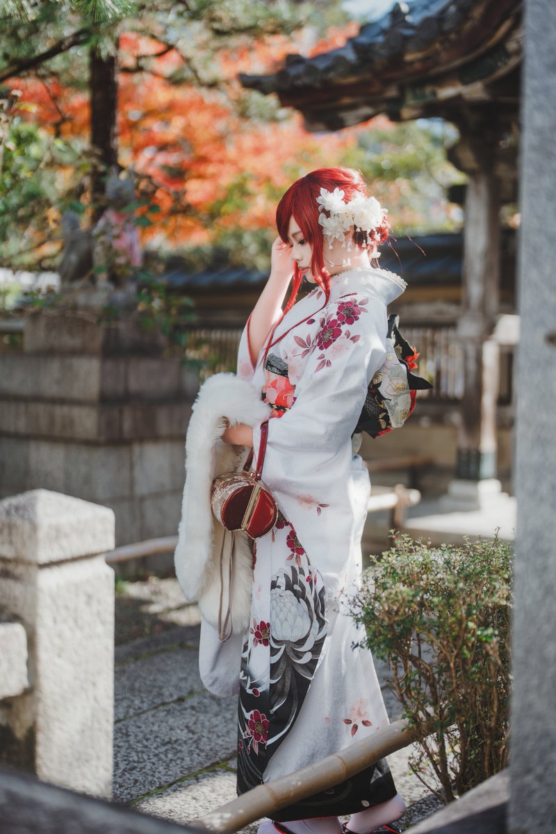 出院了
發點收到的去年去京都體驗和服的照片

攝影 瑤光