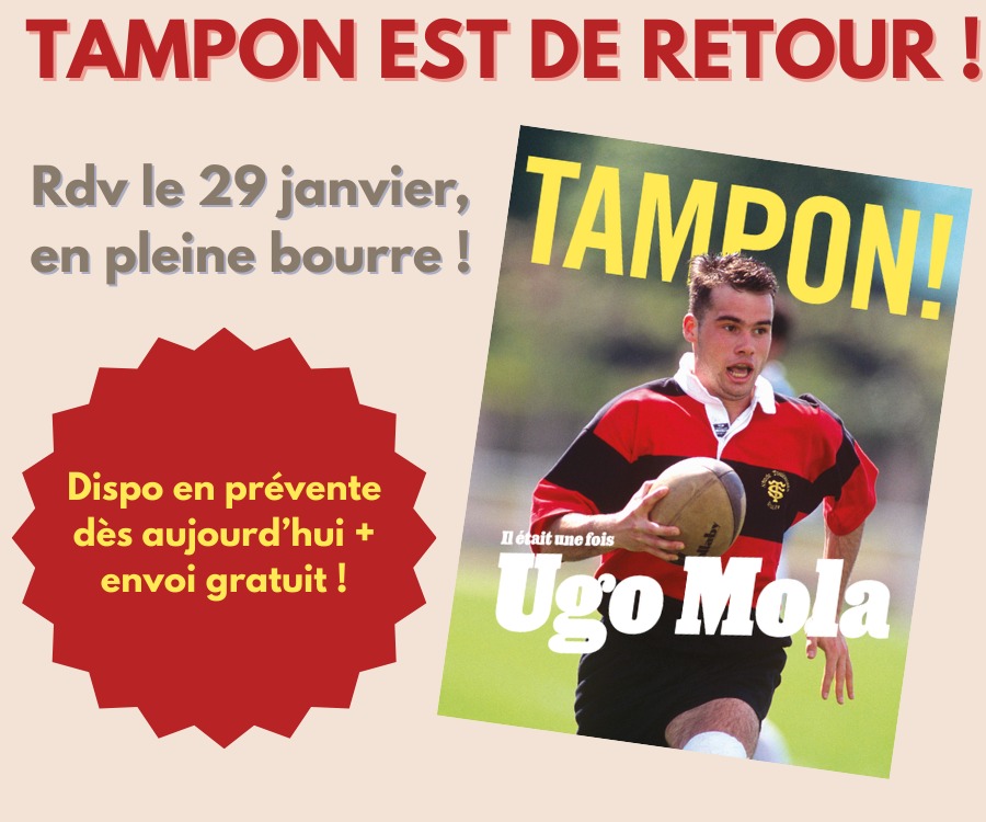 Tampon!, le retour : en pleine bourre ! 

Sortie le 29 janvier en kiosque.  Mais tu peux déjà le précommander sur notre boutique, on offre l'envoi ! 📷

boutique.so/fr-fr/products…