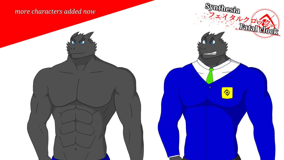 EbinFich's tweet photo. Synthesia Fatal clock : More characters added in this vn 

#furry #furryvisualnovel #furryvn #renpy #visualnovel https://t.co/qsjJu9RFJd