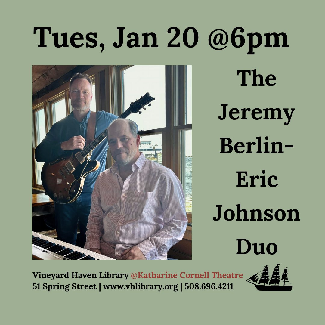 Vineyard Haven Public Library tweet media