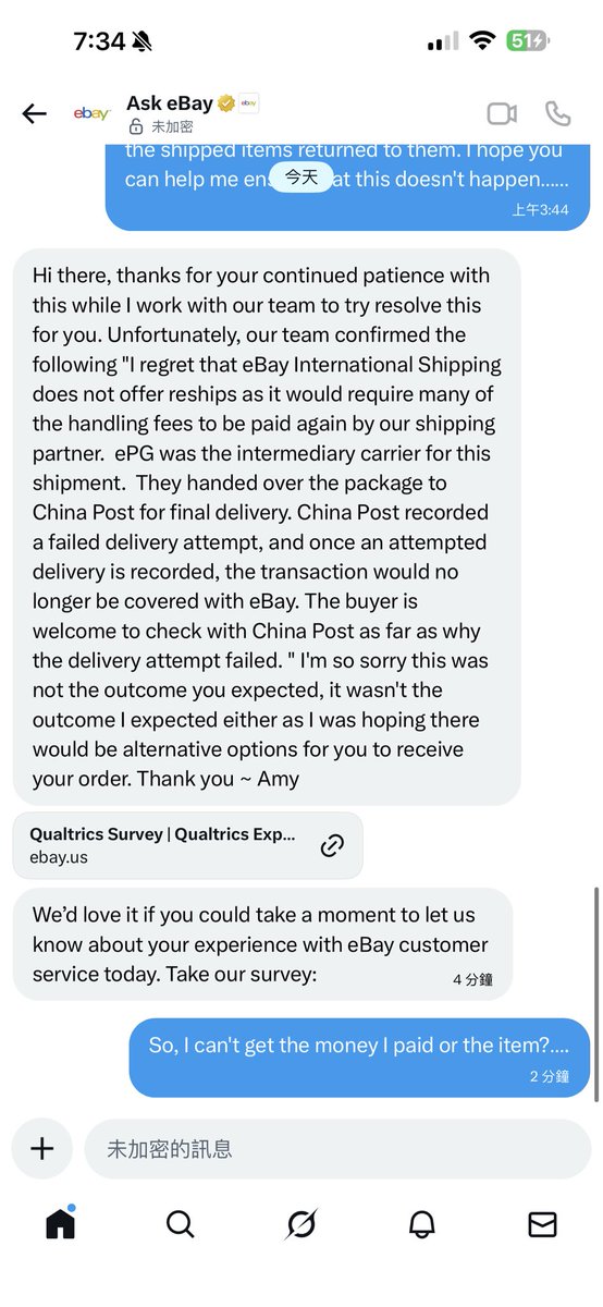 hkerfox1's tweet photo. Bought a PSA 10 Pokémon card on @eBay in Nov, shipped from US via eIS. Tracking shows failed delivery attempt, but eBay refuses refund under Money-Back Guarantee. Seller ghosted. Help! @eBay @eBayHelp @PSAcard @Pokemon @PokemonTCG

 #Pokemon #eBayIssues

#eBayHelp #LostPackage #MissingMail #PokemonCards #PokemonTCG #eBayInternationalShipping #ConsumerRights #HongKongBuyer