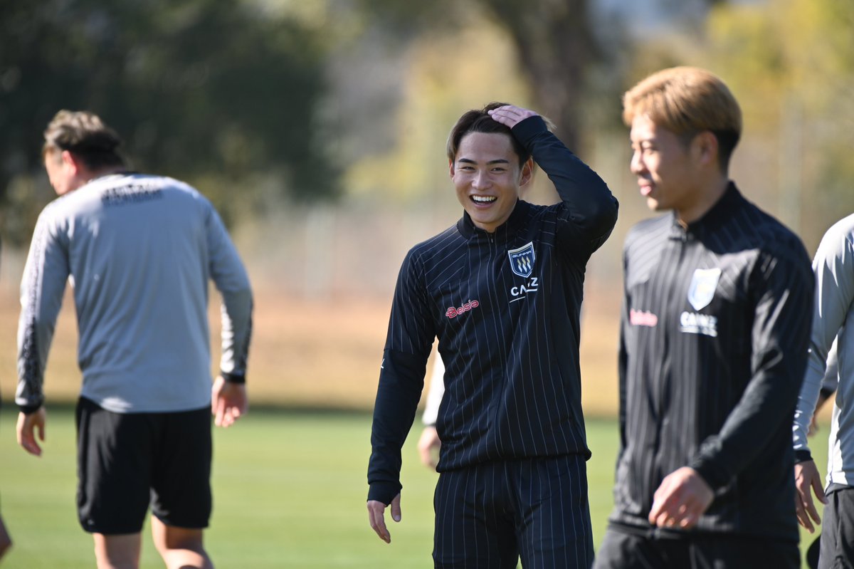 💙宮崎キャンプDAY3💛 トレーニングマッチ翌日、リラックスした表情で