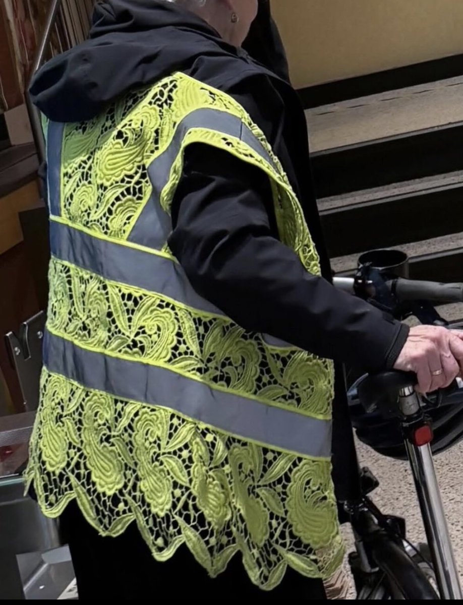 Cuando eres abuela pero priorizas la seguridad.