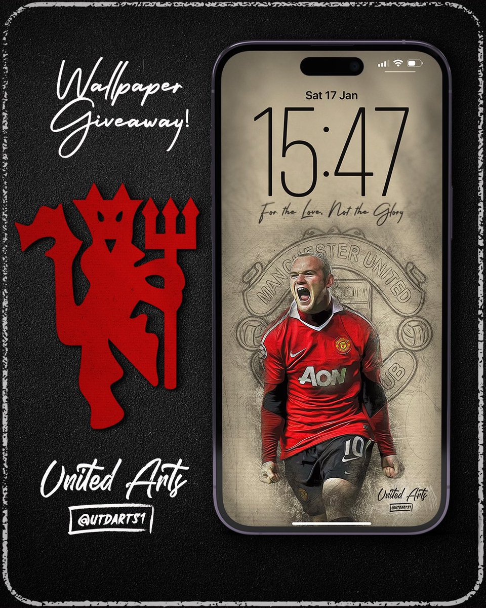 🚨 WALLPAPER GIVEAWAY!!

🇾🇪 For the love, not the glory 🇾🇪

If you want this epic Wayne Rooney wallpaper, all you have to do is:

1) FOLLOW
2) RETWEET this post

Eaasy, ha? 😉

#MUFC #Rooney #ManchesterUnited