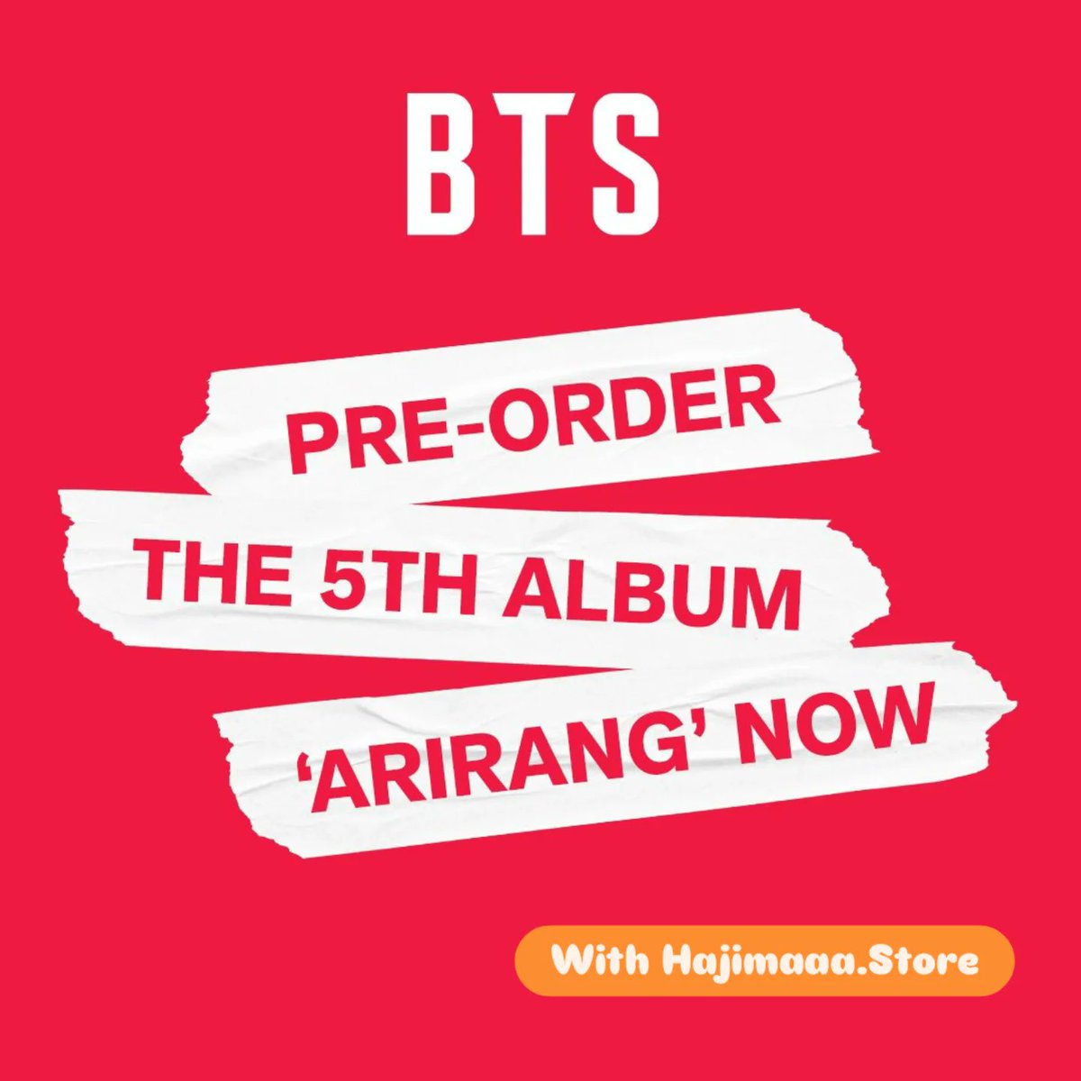 HajimaaaStore's tweet photo. ‼️EARLY PO BTS THE 5TH ALBUM &amp; VINYL “ARIRANG”‼️

(Harga dan Versi ada di Thread Bawah 👇👇)

🏠 : JAKARTA BARAT
🍊 : ✅️
❌️ : Packing + adm🍊
✅️ : Freebies*

Info Lebih Lanjut Boleh DM/Hubungi Admin Di BIO💜 https://t.co/QxQ6PajKrd