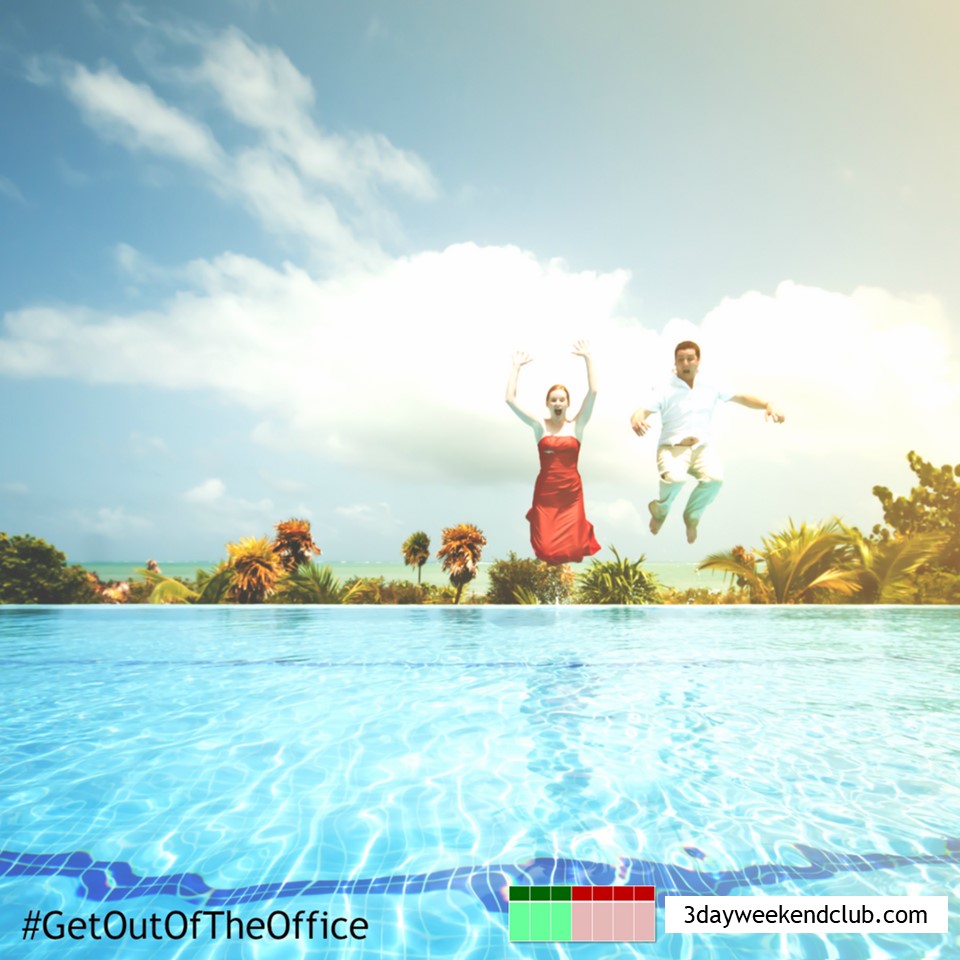 #GetOutOfTheOffice this weekend!
.
#3dayweekend #3dayweekendclub #fridaysoffforever #3dayweekendsforever #4dayweek #4dayworkweek #worklifebalance #worklifeharmony #entrepreneur #relationships #fun #play #yolo #family #friends #vacation #pool #jump #beach #sunshine #palmtree #sun