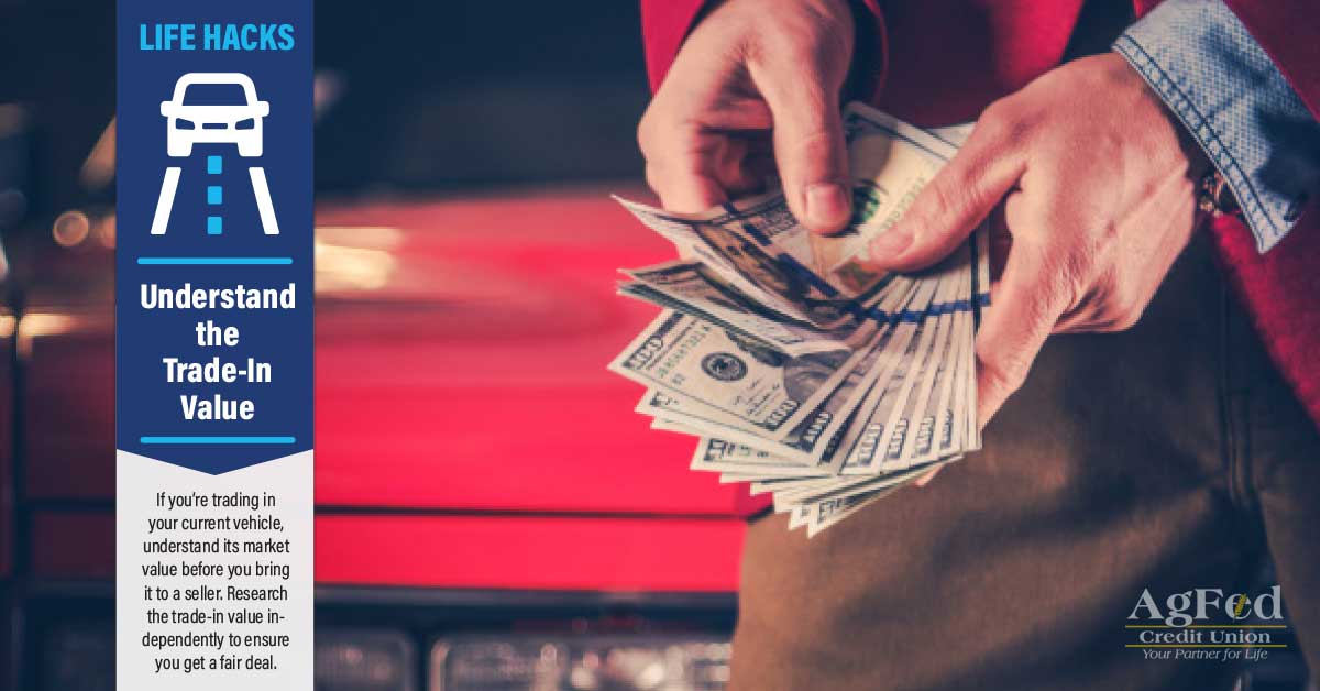 Ag_Fed's tweet photo. 🚗💰 Know your car’s value before you trade it in!
Check https://t.co/8YnIX0gEjC and https://t.co/8Qzp36fyku to estimate your trade-in value and boost your negotiating power.
Have you used these tools? Let us know 👇
#AgFedCreditUnion #CarBuyingTips #MoneyHacks #FinancialTips https://t.co/5uoE8VgurR