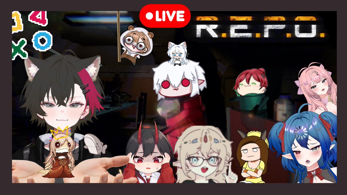 [LIVE] 🔴R.E.P.O พลพรรคนักเก็บบขยะ Ft. <a href="/Vesper_Wing/">Vesper Wing ཐི|ཋྀ TLH ཐི|ཋྀ 🔞 03/03/26</a> 
 <a href="/keikoKezo/">Keiko ཐི|ཋྀ TLH ཐི|ཋྀ</a> 
 <a href="/margraceishere/">margrace🐶🌼 | PNGTuber</a> 
 <a href="/Moracel_VT/">Moracel🥀 | 【VST】</a> 
 <a href="/nyunia_nyx/">𝑵𝒚𝒖𝑵𝒊𝒂_𝑵𝒚𝒙 ཐི|ཋྀ TLH ཐི|ཋྀ</a> 
 <a href="/Kirishi_021/">Kirishi 🤍🩸| Vtuber</a> 
 <a href="/ChloeJParkV2ber/">🏳️‍🌈🔞Chloe J. Park Ch. |💛🧡🐰</a> 
 <a href="/Kumakung_Razenc/">Kuma RazenClark Re-debut { ??/??/?? }</a> 
 <a href="/Okamiigii/">Rain.ー♬ | รับงาน CMS ในปักหมุด</a> 
 <a href="/ChiziziFa_/">Chiziz'Fa 💀🌕 ◜Manager & Vtuber◞</a> 
 DATE : 17/1/69 🕗20.00 น.
 YT : youtube.com/live/pewyE-Zlc…