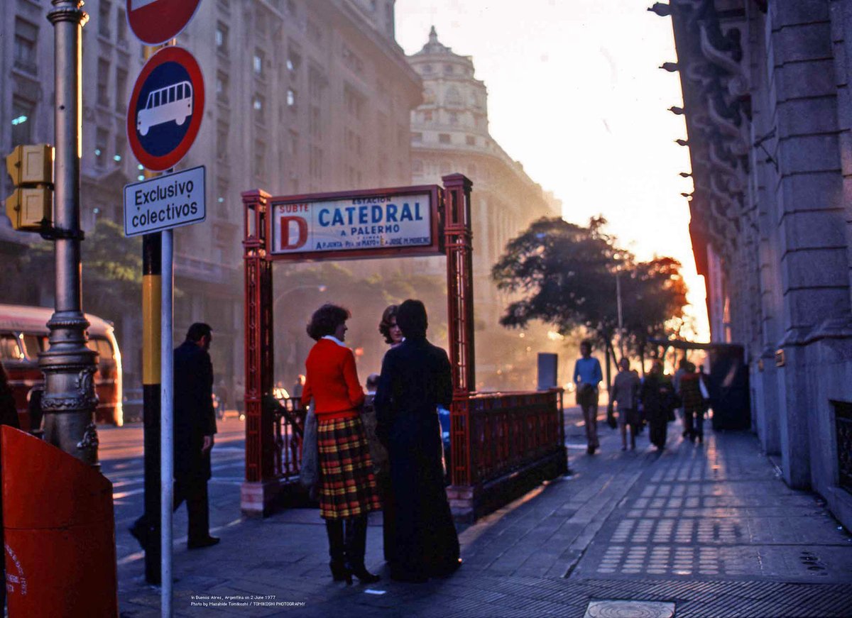 in Buenos Aires, Argentina on 2 June 1977   
Photo by Masahide Tomikoshi / TOMIKOSHI PHOTOGRAPHY