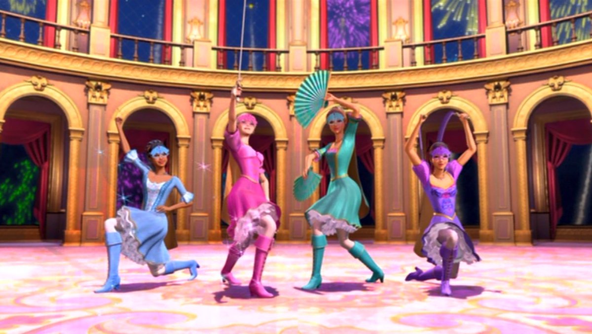 la_panther_rose's tweet image. I'm no better than fanon batfam fans, I keep thinking about damian, tim, jason and dick as each barbie (based on the weapons)