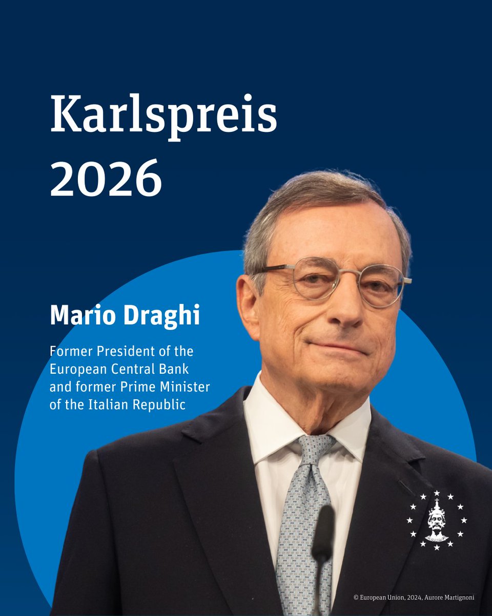 Karlspreis tweet media