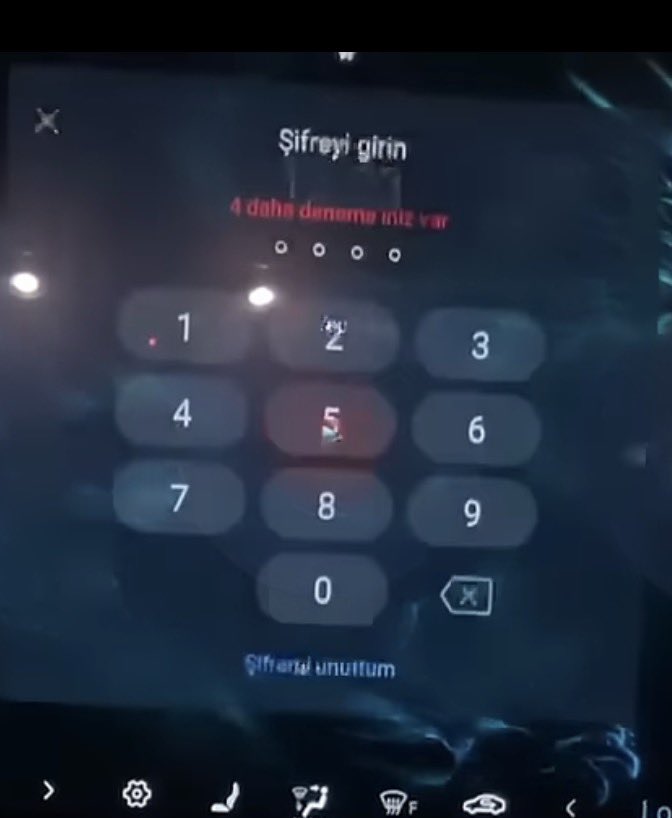 🔐 BYD Sürücü Şifresi Aktivasyonu

Aracınızın anahtarı, nfc kartınız veya telefonunuz başkaların eline geçse bile, sizin belirlediğiniz sürücü şifresi girilmeden BYD aracınız hareket etmez.
Ek bir donanıma gerek yok, tamamen araç içi güvenlik!

🚗➡️ Yetkisiz kullanıma karşı