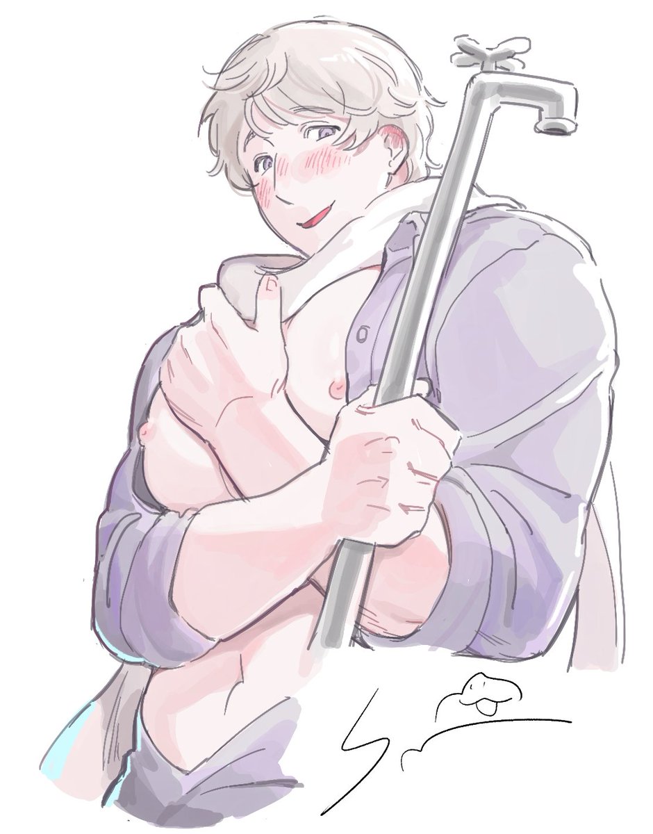 chalyunicorn's tweet image. 對、這也是我畫的部分
看到左邊阿爾之後無法控制小頭握筆🙃