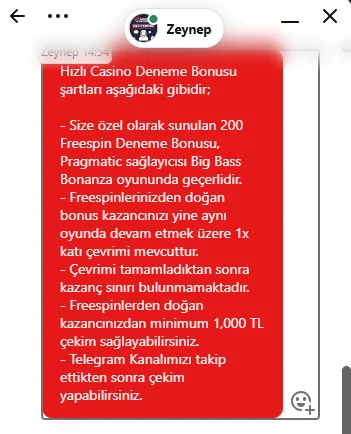 dnmbonus's tweet photo. HızlıCasino 2026 200 Freespin Yatırımsız Deneme Bonusu
🎰 Big Bass Bonanza (Pragmatic)
✅ 1x çevrim  ✅ Min çekim 1.000 TL

👉 Detay/Şartlar:
 https://t.co/Mhg87rwMYG

#2026 #YatırımsızBonus #200Freespin #Freespin #BigBassBonanza #PragmaticPlay #Casino #Bonus #Bahis #DenemeBonusu https://t.co/IFy1bxvqnB
