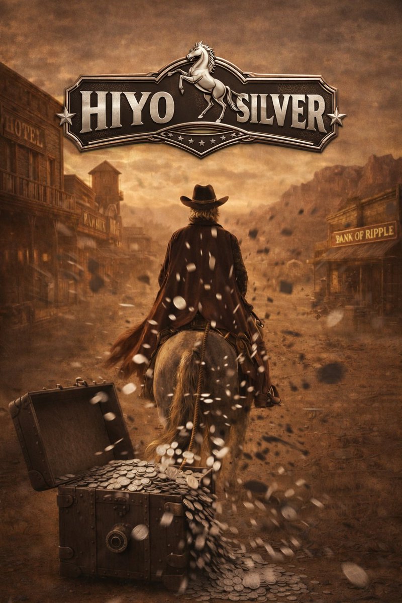 cmboXrp's tweet image. Gm ☕️

Dust rises.
Silver shines.
The road is not for those who start —
but for those who endure.

$HIYO SİLVER 🐎🪙