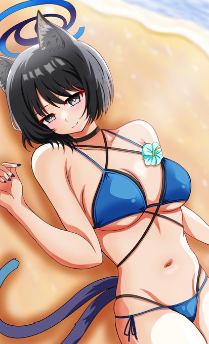 #真冬の水着テロ 