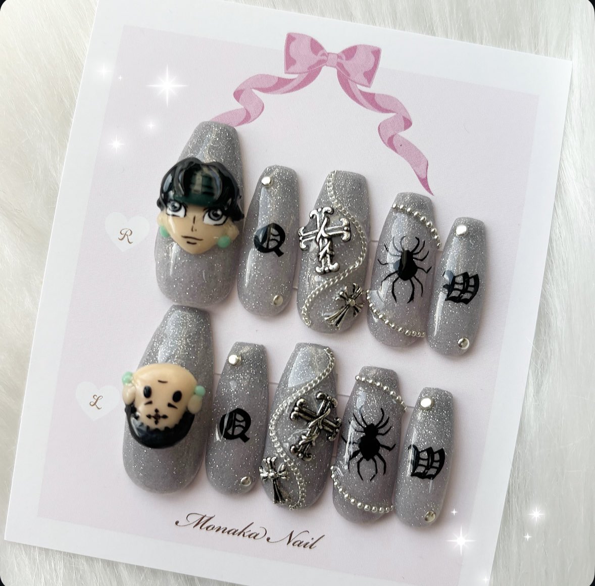 Monaka Nail_痛ネイルチップ販売🎀 (@monaka_nail_) / Posts / X