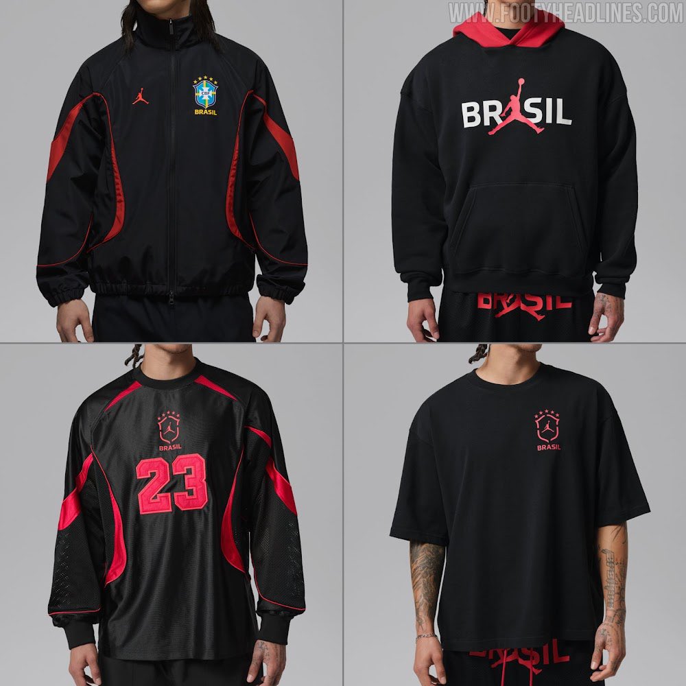 DataFutebol's tweet image. A coleção BRASIL x JORDAN.

Via @Footy_Headlines