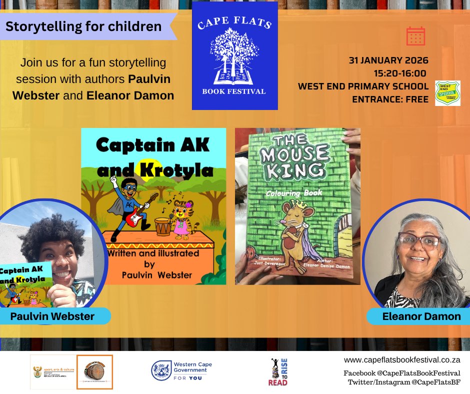 Cape Flats Book Festival tweet media