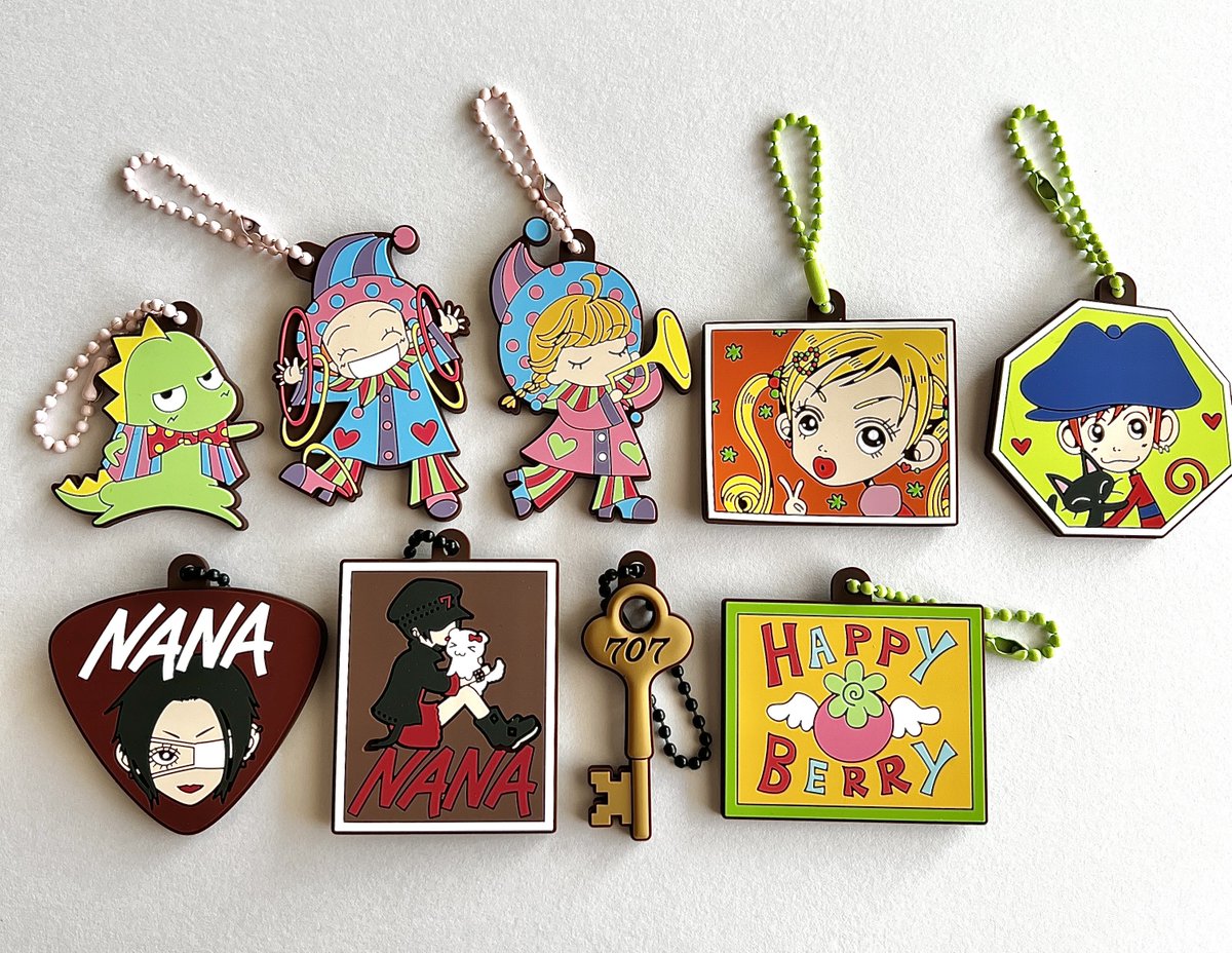 矢沢あい カプセルラバーマスコット ・天使なんかじゃない ・ご近所