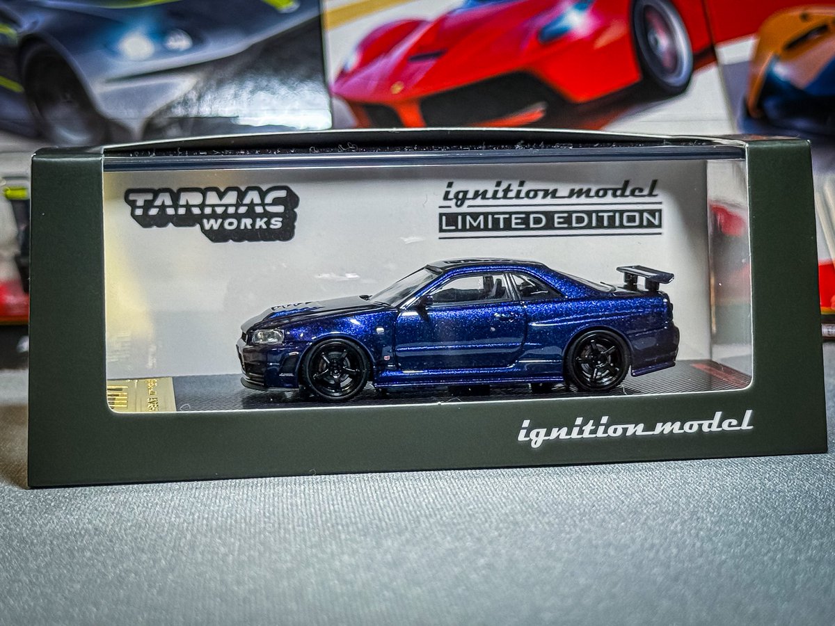 TAS2026 イグニッションモデル Tarmac R34 GT-R Supra TAS2026