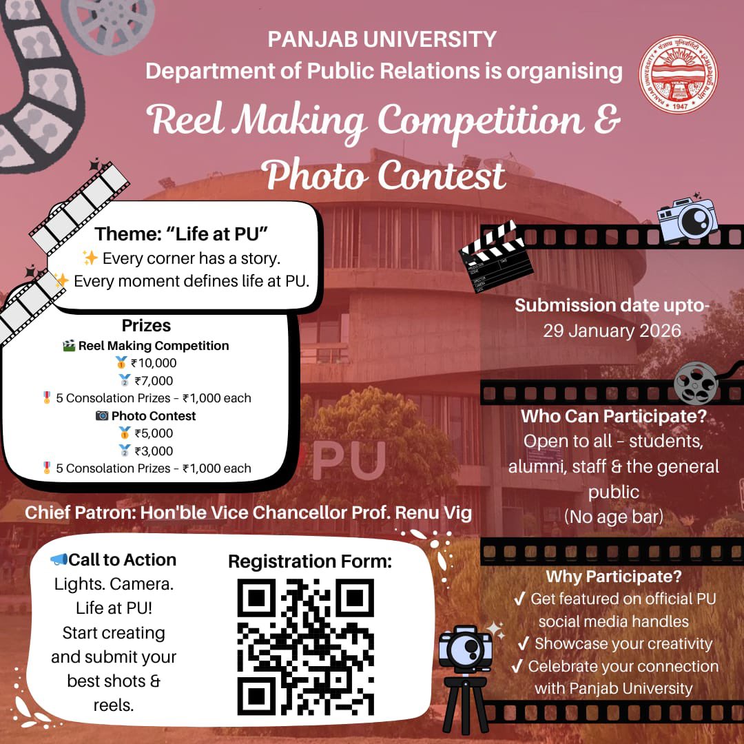 Panjab University, Chandigarh tweet media