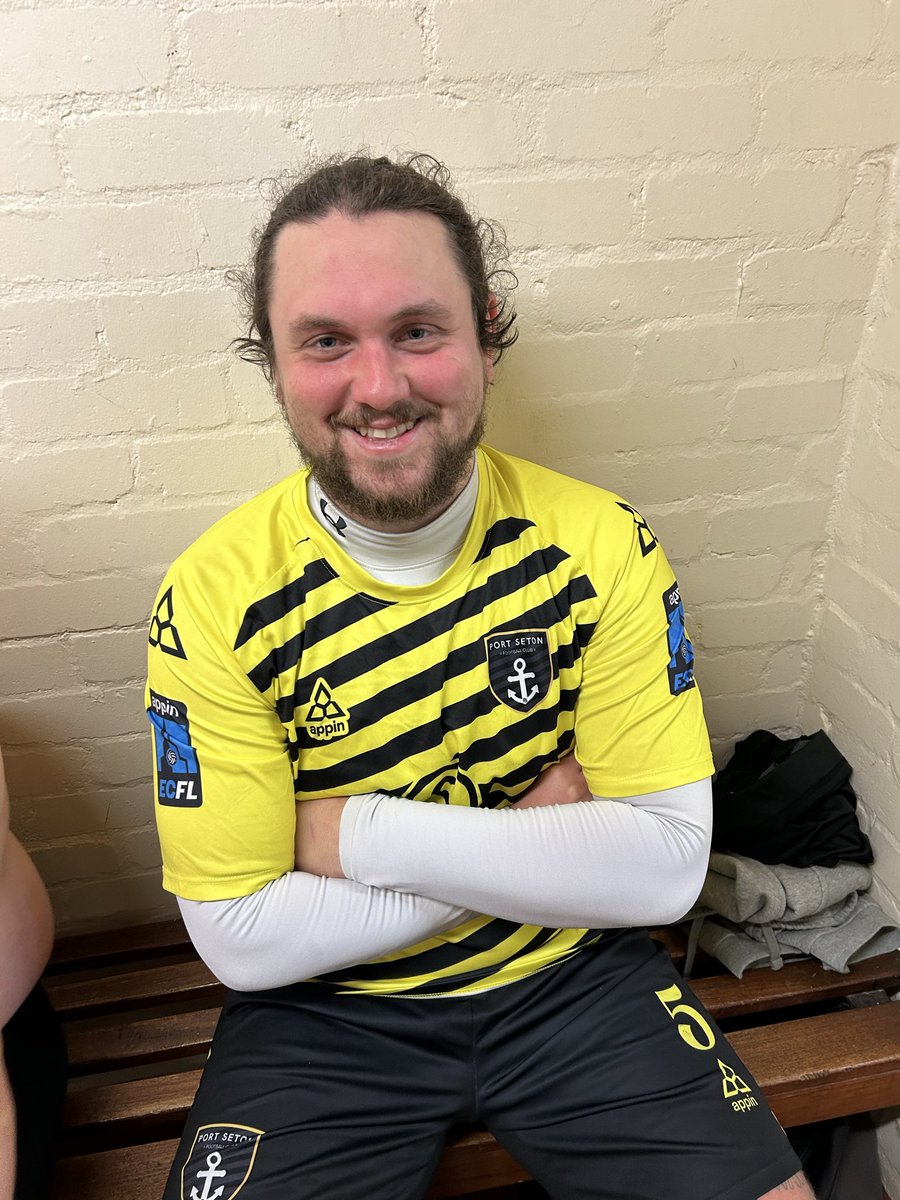 PortSetonFC's tweet image. Solid performance after a long break. Could have scored a few more too! 6-1 final score. Goals from:

⚽️⚽️ @AdamForsyth4 
⚽️ @shaunbrown1997 
⚽️ @RichyBrown31 
⚽️ OG
⚽️ Chrissy Stevenson 

Man of the match today is @jackmoffat66 Mon the Seton 💛🖤