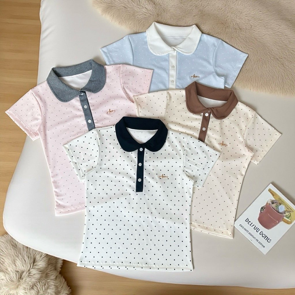 ppvtmp's tweet image. Diiz’s ❤️ เสื้อ คอปก แขนสั้น ผ้ายืด ลายจุด งานน่ารักมาก 
พิกัด: s.shopee.co.th/5AmIvSebAi
 #ส่งต่อเสื้อผ้า #เสื้อผ้ามือ2 #ส่งต่อเครื่องสําอาง #ช้อปปี้ป้ายยา #ดีบอกต่อ