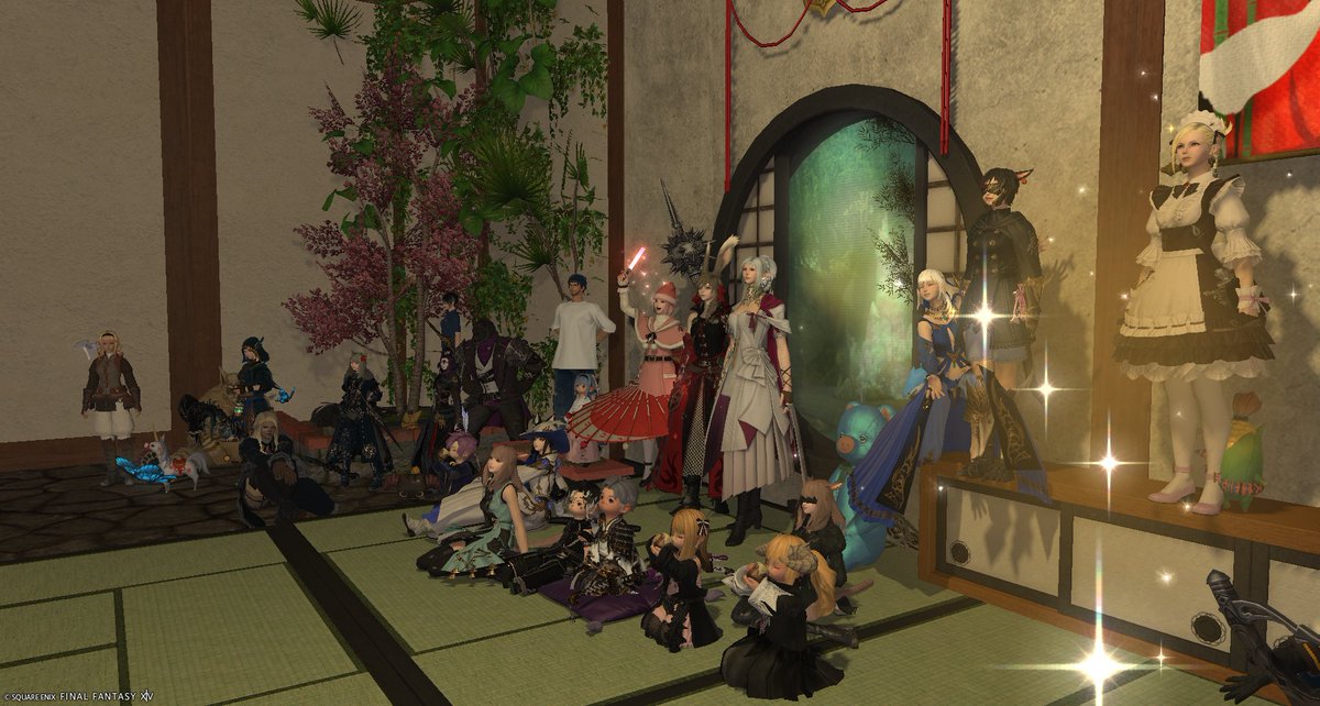 HyperionBahamut's tweet photo. 新人歓迎会 https://t.co/9hcOKSHDxT