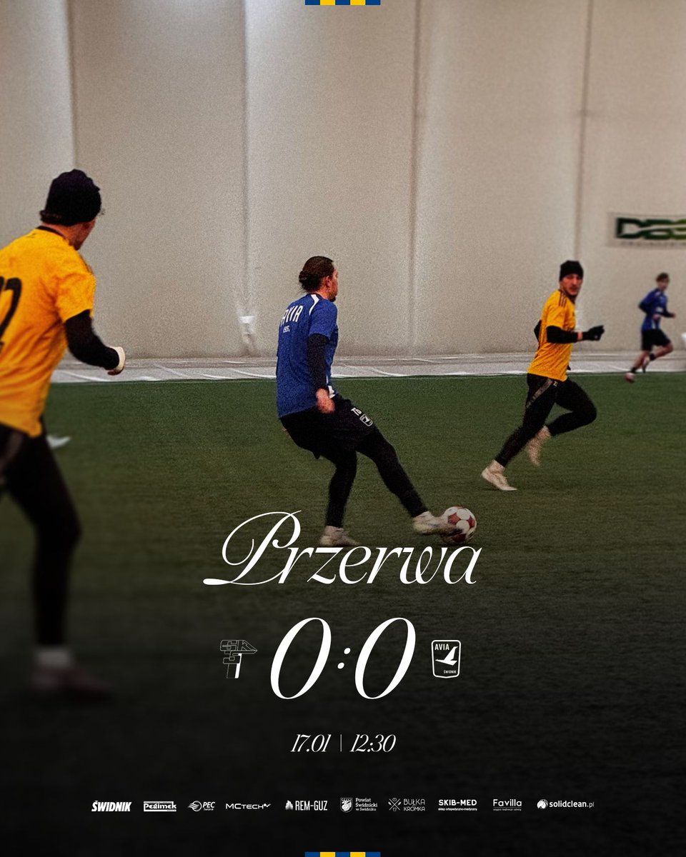 Do przerwy bez bramek 🤝