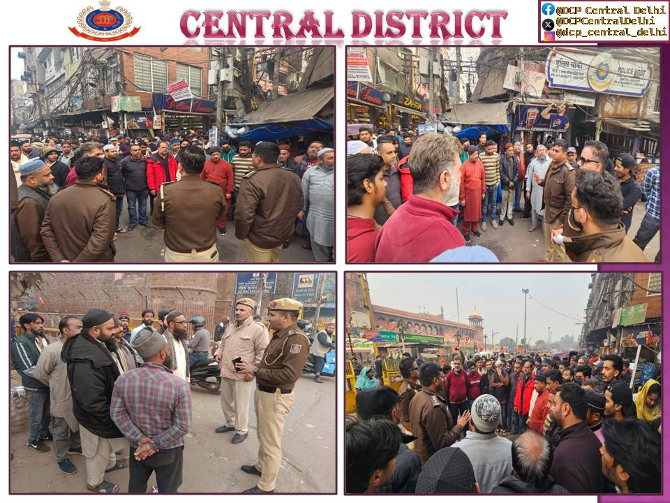DCP Central Delhi tweet media