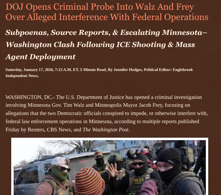 ArtFletcher9's tweet photo. DOJ Opens Criminal Probe Into Walz And Frey Over Alleged Interference With Federal Operations https://t.co/Yr5cXcSXlX via @Englebrooknews #WashingtonDC #CrimeNews #Minnesota #DOJ #investigation @GovTimWalz #Minneapolis #mayor #JacobFrey #impeding #federal #agents #ICE #CBP @wireless_step @HRG_Media @LodiNJNews @fordmb1 @SarahGeving1 @Shannon96574094 @Daytobehappy @janninereid1 @gator4kb18 @MichelleF_35 @TrumpWasRite2 @KathyKbrose @RobGerundo @JimBobW49