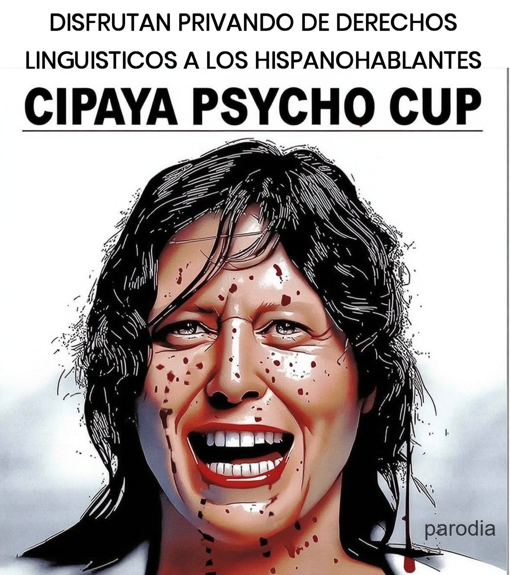 Nuestra cipaya favorita de la CUP <a href="/PlrCastillejo/">Pilar Castillejo</a>

Cuando defiendes que los catalanohablantes no abandonen su lengua, pero los de lengua materna español si, como ella

Estás aplicando criterios diferentes a las personas por su etnia, y eso es racismo