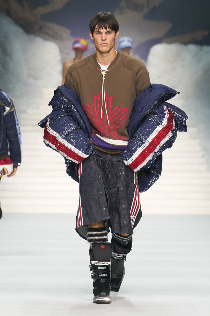 jacquemusx's tweet image. Dsquared2 FW26
