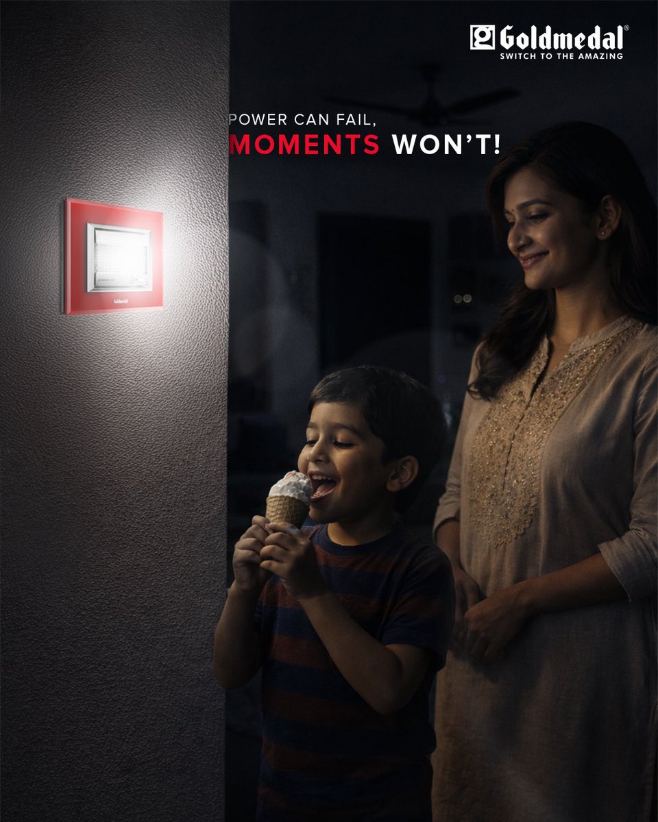 goldmedalindia's tweet photo. The modular emergency light shines bright, even when the power doesn’t.

#Goldmedal #GoldmedalIndia #GoldmedalElectricals #SwitchToTheAmazing
#EmergencyLight https://t.co/1S6hBWn9qw